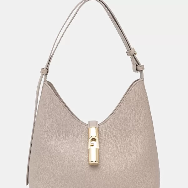 Furla Furla μικρή τσάντα γυναικεία δερμάτινη Goccia S Hobo