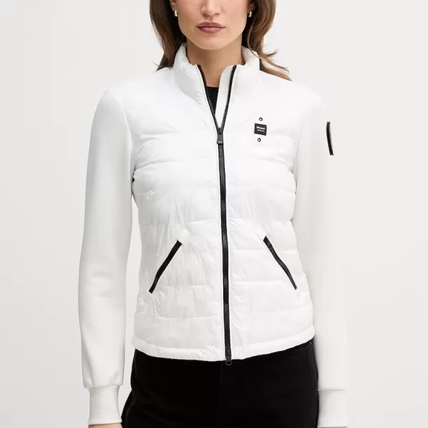 Blauer κοντό μπουφάν γυναικείο HASKEL