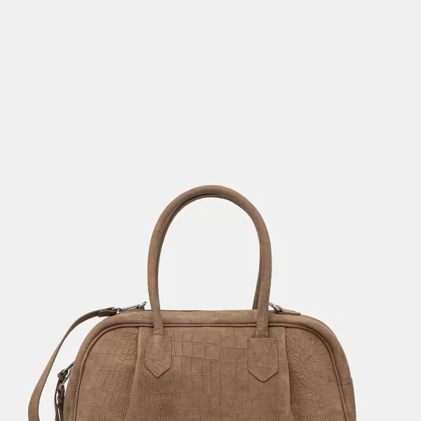 Gestuz Gestuz μικρή γυναικεία τσάντα από δέρμα σουέτ