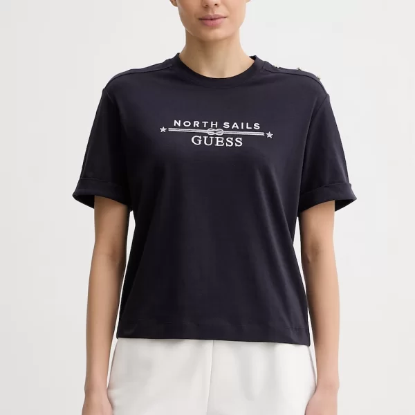 Guess t-shirt γυναικείο X NORTH SAILS