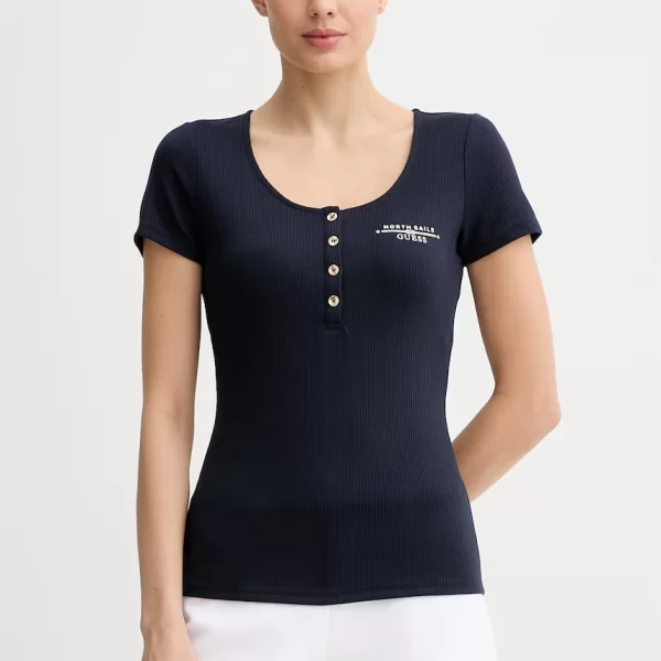 Guess Guess Τοπ T-shirt γυναικείο X NORTH SAILS