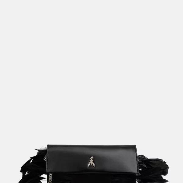 Patrizia Pepe κλατς γυναικεία δερμάτινη