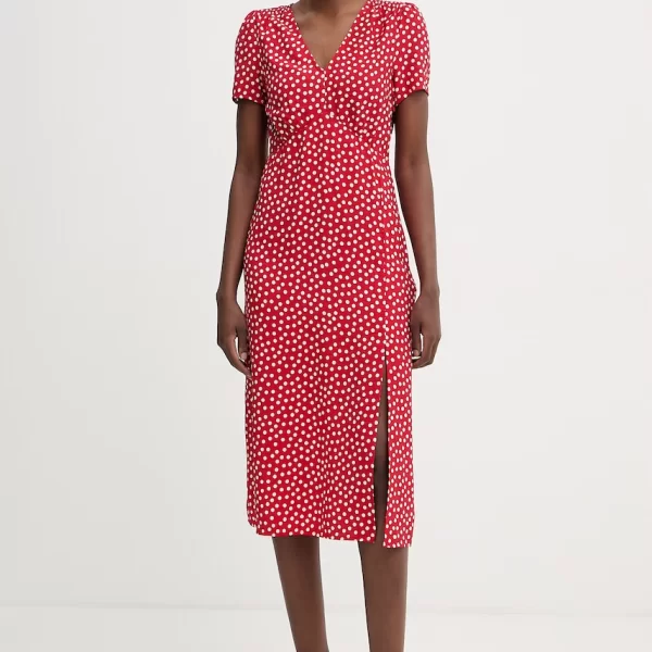 Morgan καλοκαιρινό φόρεμα με βισκόζη