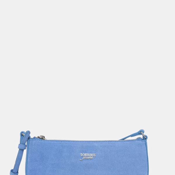 Tommy Jeans Μικρή τσάντα γυναικεία από απομίμιση σουέτ