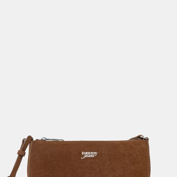 TOMMY JEANS Tommy Jeans μικρή τσάντα γυναικεία από απομίμηση σουέτ