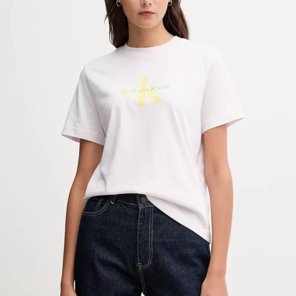 Calvin Klein Jeans Βαμβακερό μπλουζάκι Calvin Klein Jeans