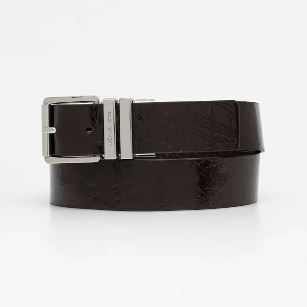 Αναστρέψιμη δερμάτινη ζώνη MICHAEL Michael Kors