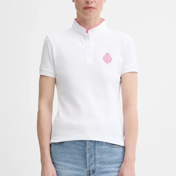 THE KOOPLES Βαμβακερό μπλουζάκι πόλο The Kooples