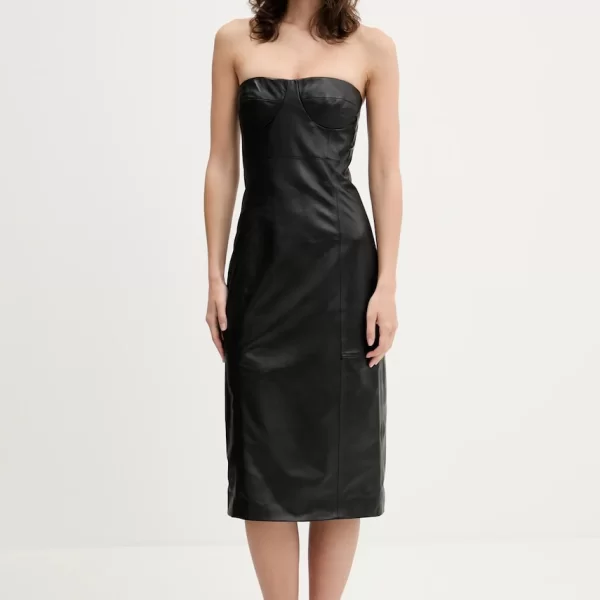 Iro Δερμάτινο φόρεμα IRO