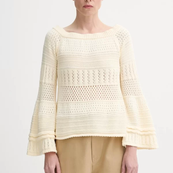 BA&SH Βαμβακερό πουλόβερ BA&SH DAXIE