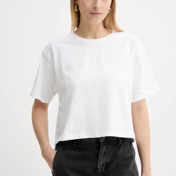 Βαμβακερό μπλουζάκι MICHAEL Michael Kors