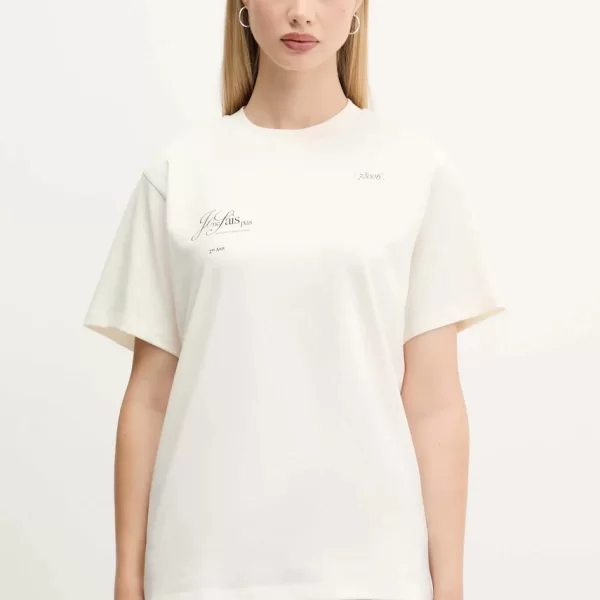 HUGO Βαμβακερό μπλουζάκι HUGO San Jared-C