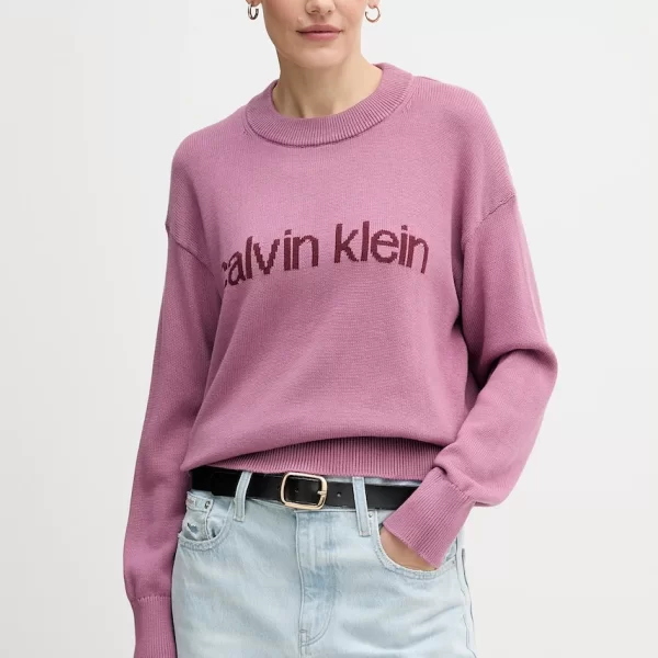 Calvin Klein Jeans Βαμβακερό πουλόβερ Calvin Klein Jeans
