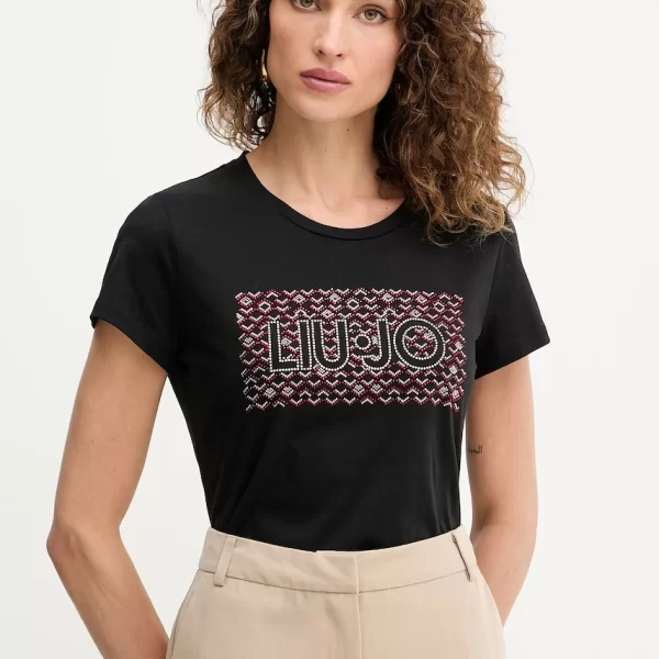 Liu Jo Βαμβακερό μπλουζάκι Liu Jo