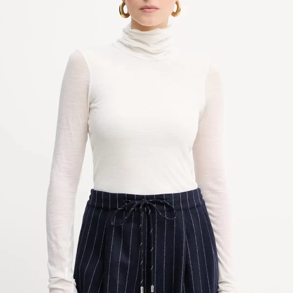 Πουκάμισο μακρυμάνικο μάλλινο Liviana Conti