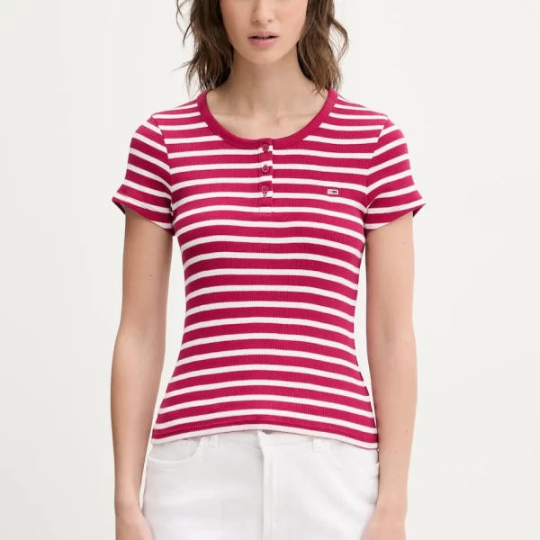 Βαμβακερό μπλουζάκι Tommy Jeans