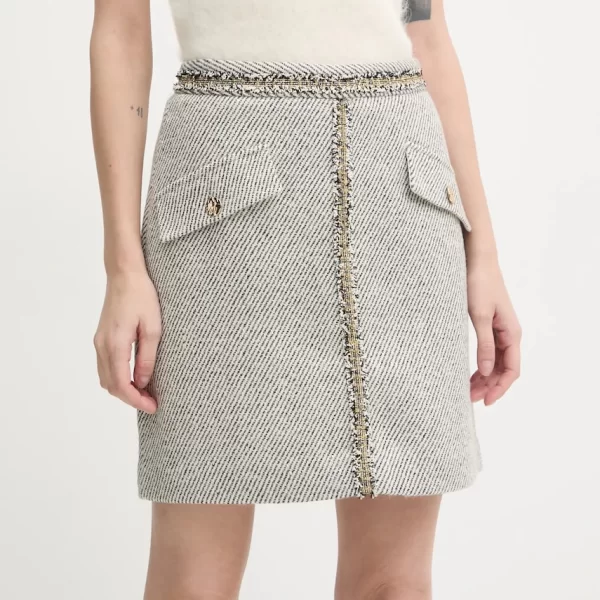 BRUUNS BAZAAR Φούστα από μείγμα μαλλιού Bruuns Bazaar