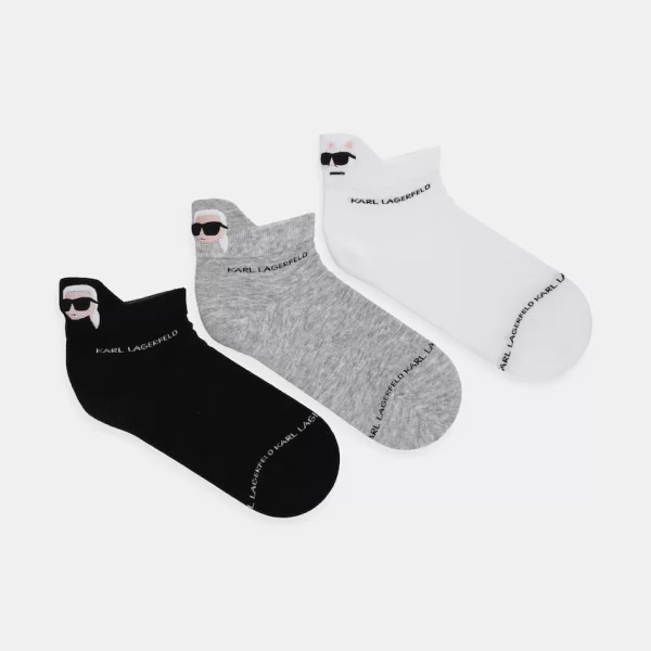 Κάλτσες Karl Lagerfeld 3-pack IKON
