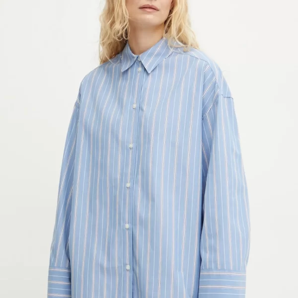 Samsoe Samsoe Βαμβακερό πουκάμισο Samsoe Samsoe MARIKA