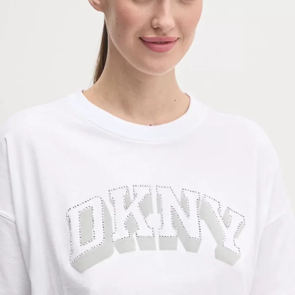DKNY Βαμβακερό μπλουζάκι Dkny