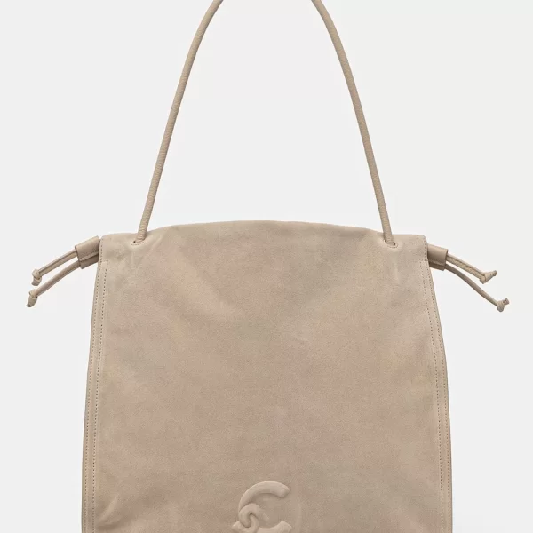 Coccinelle Coccinelle shopper γυναικεία δερμάτινη σουέτ