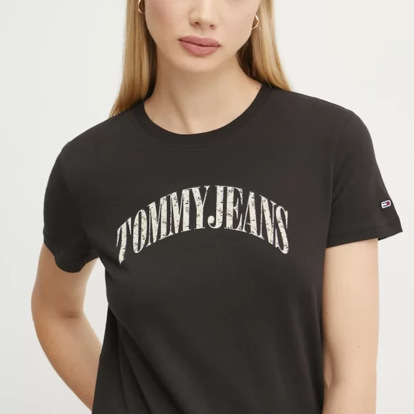 TOMMY JEANS Βαμβακερό μπλουζάκι Tommy Jeans