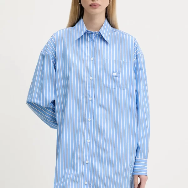 Βαμβακερό φόρεμα Tommy Jeans