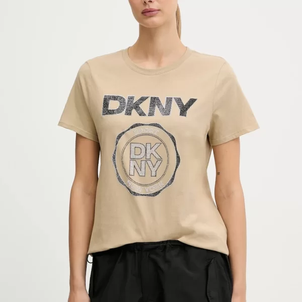 DKNY Βαμβακερό μπλουζάκι Dkny