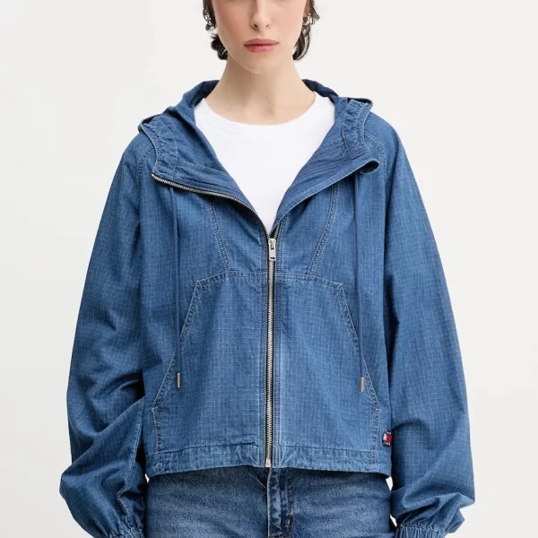 TOMMY JEANS Βαμβακερό μπουφάν Tommy Jeans