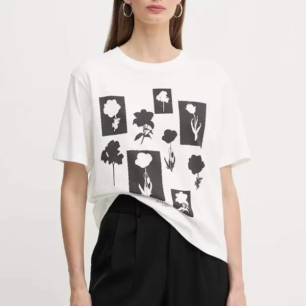 Βαμβακερό μπλουζάκι Weekend Max Mara