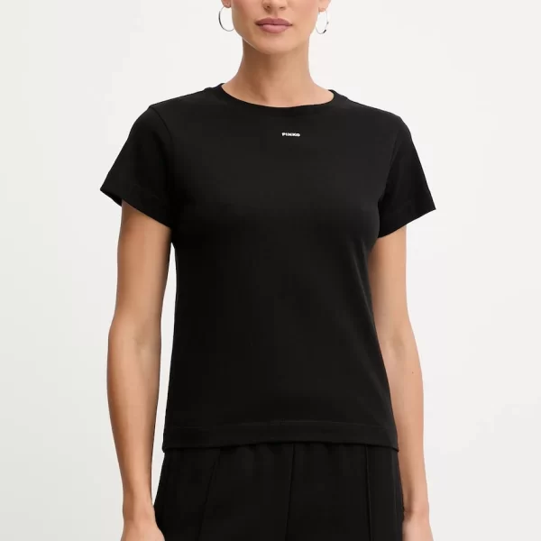 Βαμβακερό μπλουζάκι Pinko