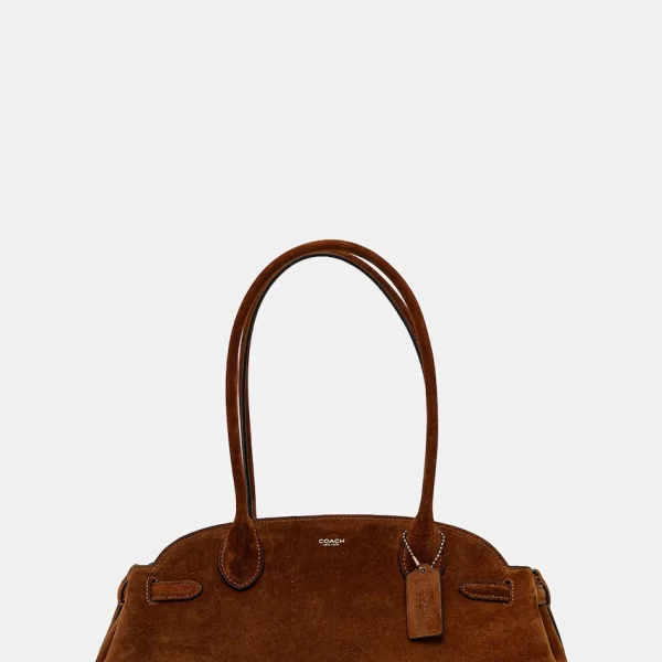 Τσάντα σουέτ Coach Empire Carryall Bag 34