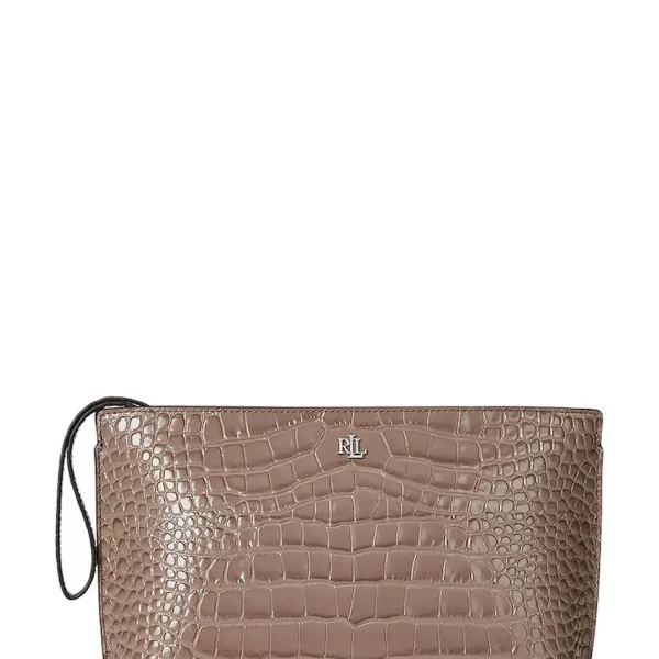 Δερμάτινη τσάντα ώμου Lauren Ralph Lauren