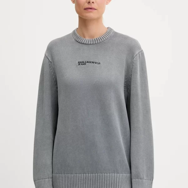 KARL LAGERFELD JEANS Βαμβακερό πουλόβερ Karl Lagerfeld Jeans