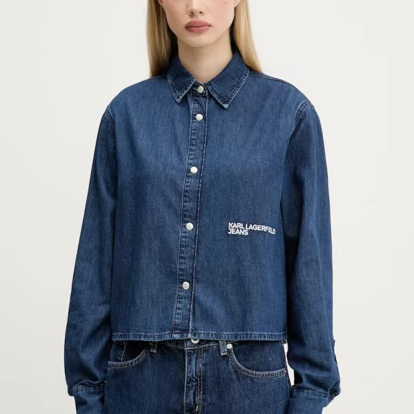 KARL LAGERFELD JEANS Τζιν πουκάμισο Karl Lagerfeld Jeans