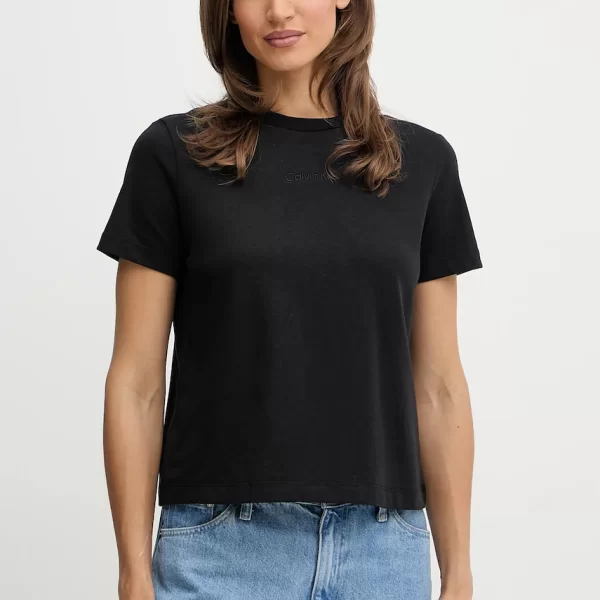 Βαμβακερό μπλουζάκι Calvin Klein