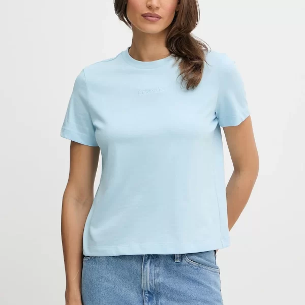 Βαμβακερό μπλουζάκι Calvin Klein