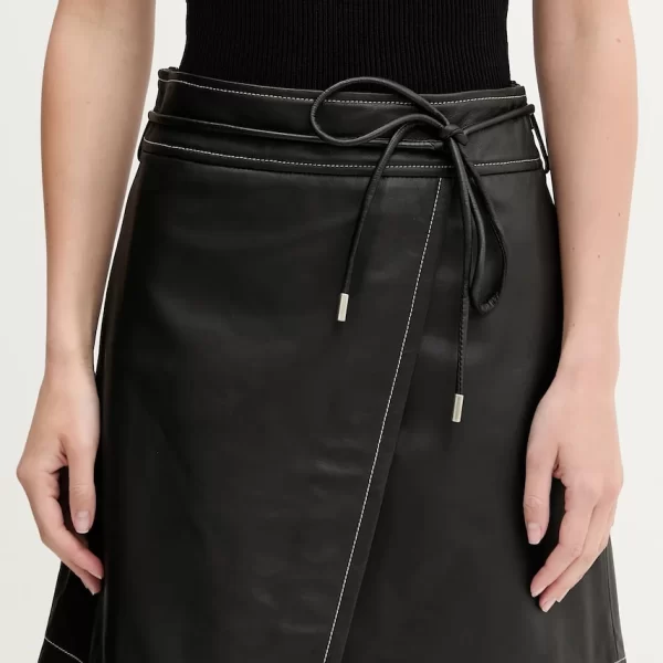 PS PAUL SMITH Δερμάτινη φούστα PS Paul Smith