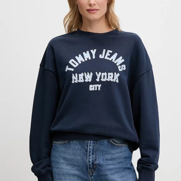 Βαμβακερή μπλούζα Tommy Jeans