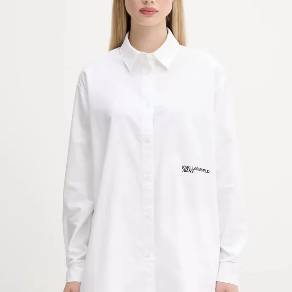 KARL LAGERFELD JEANS Βαμβακερό πουκάμισο Karl Lagerfeld Jeans