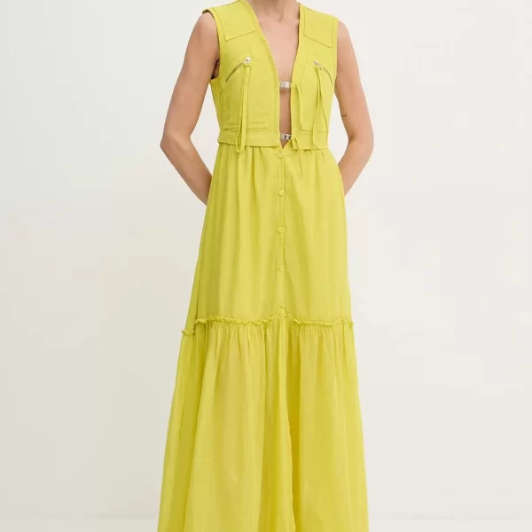 Βαμβακερό φόρεμα Pinko