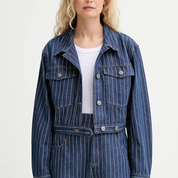 MUNTHE Τζιν μπουφάν MUNTHE LINDY