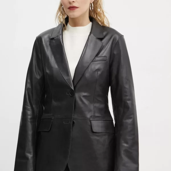 STAND STUDIO Δερμάτινο σακάκι Stand Studio Mina