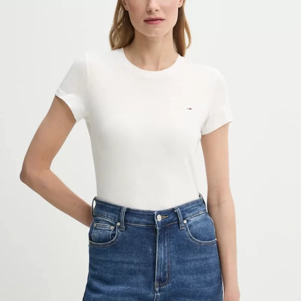 TOMMY JEANS Tommy Jeans Basic T-shirt γυναικείο βαμβακερό
