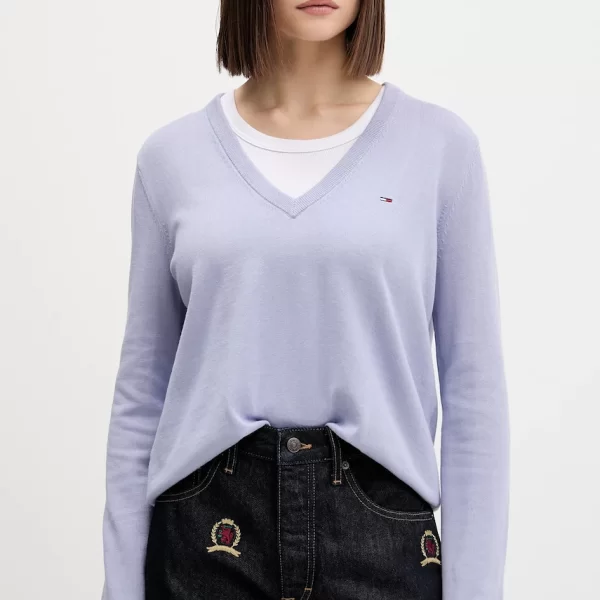 Βαμβακερό πουλόβερ Tommy Jeans