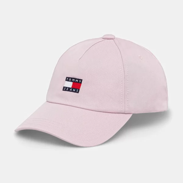 TOMMY JEANS Βαμβακερό καπέλο του μπέιζμπολ Tommy Jeans