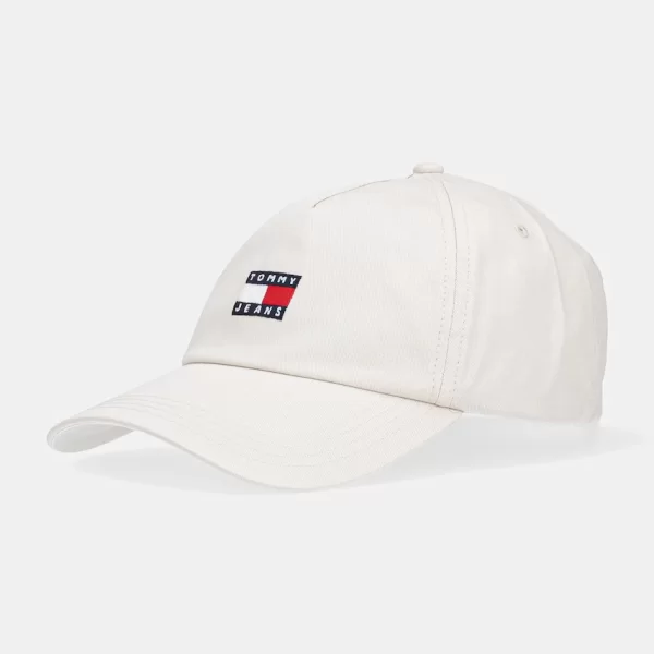 TOMMY JEANS Βαμβακερό καπέλο του μπέιζμπολ Tommy Jeans