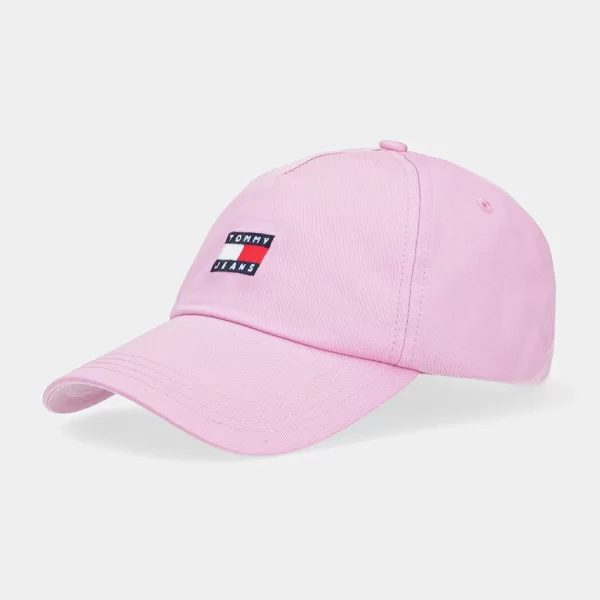 TOMMY JEANS Βαμβακερό καπέλο του μπέιζμπολ Tommy Jeans