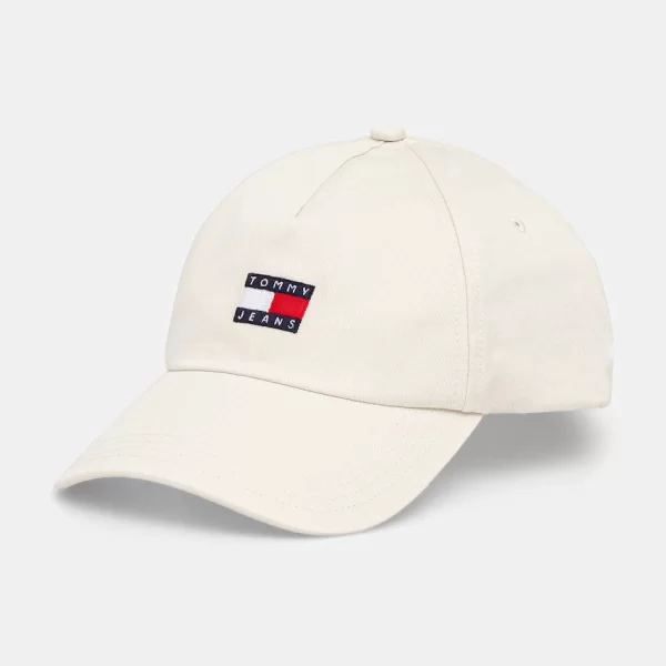 TOMMY JEANS Βαμβακερό καπέλο του μπέιζμπολ Tommy Jeans