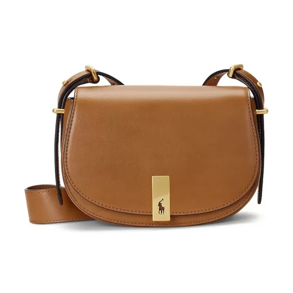 Polo Ralph Lauren Δερμάτινη τσάντα Polo Ralph Lauren
